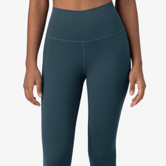 Blue Leggings Size Small - Picture 1 of 5